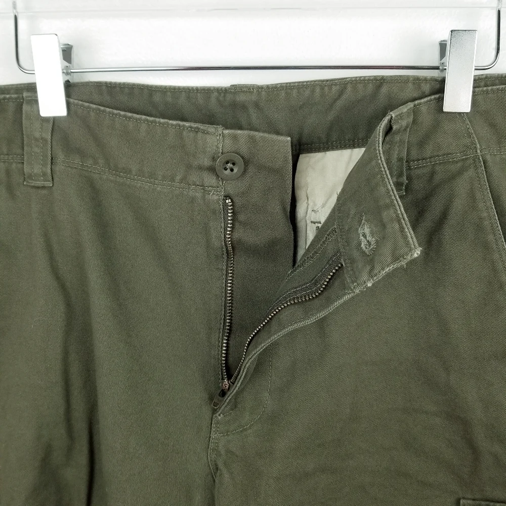 The North Face Army Green Cargo Shorts